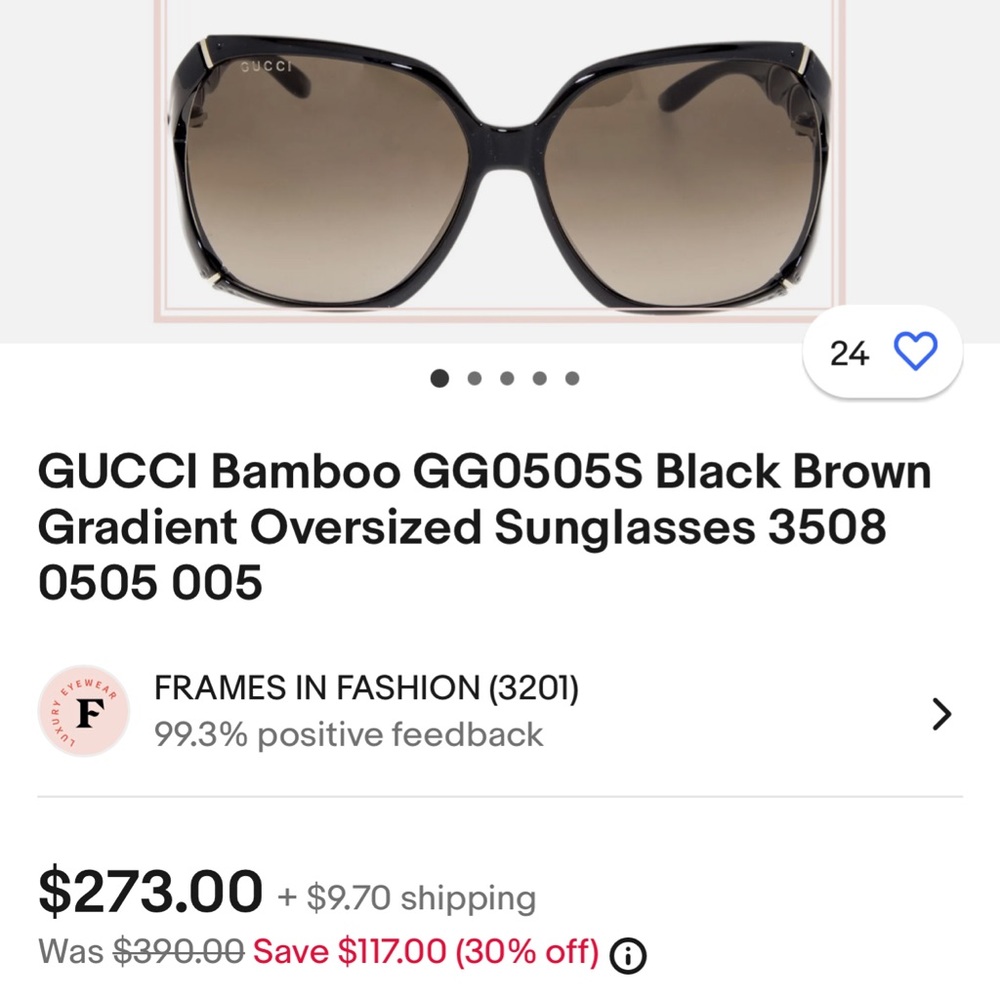 Gucci sunglasses - Picture 8 of 9